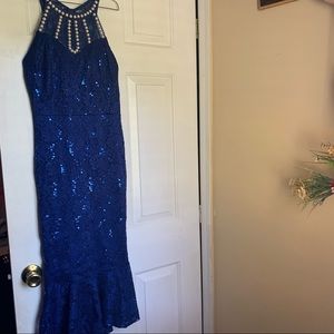 Navy blue dress size M